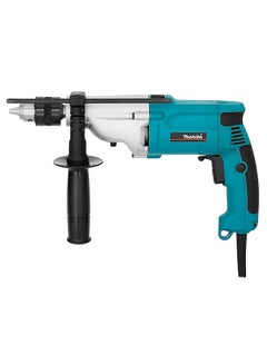 Buy 2-Speed Drill Machine, For Steel, Wood, Masonry, Chuck 20mm, 720W, 2.5kg Blue in Saudi Arabia