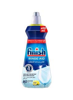 Buy Dishwasher Rinse Aid Liquid, Lemon 400ml in UAE