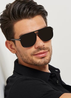 Buy Men's Oversize Retro Polarised Sunglasses in Saudi Arabia