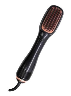 Buy Ceramic Dryer And Styler 2 In 1 Black/Beige in Egypt