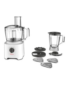Buy Easy Force Food Processor With 25Functions 2.4 L 800 W FP247127 White in UAE