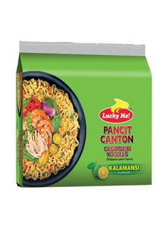 Buy Instant Pancit Canton Kalamansi Flavour Noodles 60grams Pack of 6 in UAE