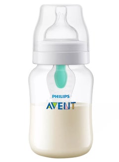 Buy Anti-Colic Baby Feeding Bottle With AirFree Vent For 1M+, 260 ml - Clear in UAE
