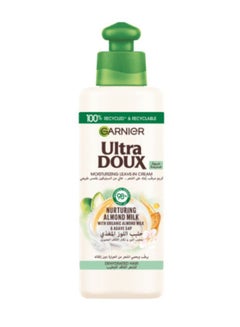 Buy Ultra Doux Moisturizing Leave-In Cream Almonds Milk 200ml in Saudi Arabia