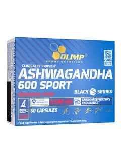 Buy Ashwagandha 600 Sport 60 Capsules in UAE