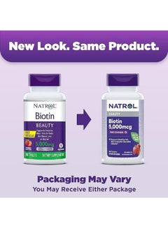 Buy Biotin Beauty 5000 Mcg - 90 Tablets in Saudi Arabia