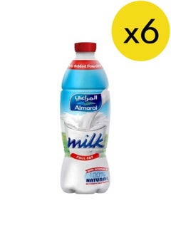 اشتري Plain Milk Full Fat PET 1.5Liters Pack of 6 في مصر