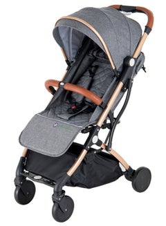 Buy Baby Foldable Stroller With Multiple Recline Position And Adjustable Canopy in UAE