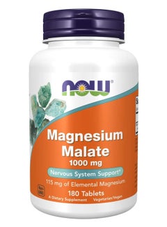 Buy Magnesium Malate, 1000Mg 180 Tablets in UAE