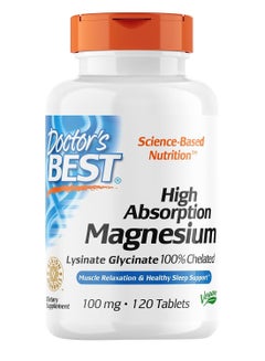 Buy High Absorption Magnesium,100mg, 120 Tablets in UAE