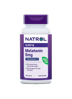 Buy Melatonin Time Release 5mg - 100 Tablets in Saudi Arabia