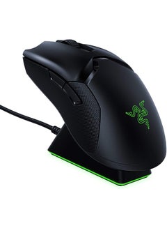 Buy Razer Viper Ultimate Hyperspeed Lightweight Wireless Gaming Mouse & RGB Charging Dock, Fastest Gaming Mouse Switch, 20K DPI Optical Sensor, Chroma Lighting, 8 Programmable Buttons - Black Black in Saudi Arabia