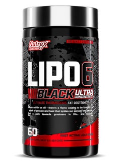 Buy Lipo-6 Black Ultra Concentrate Dietary Supplement 60 Capsules in Saudi Arabia