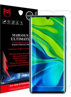 Buy Tempered Glass Screen Protector For Xiaomi Mi Note 10 Clear in UAE