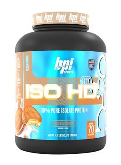 Buy Iso Hd 100% Pure Isolate Protein Vanilla Cookie 4.8 Lbs 2170 G 70 Serving in UAE