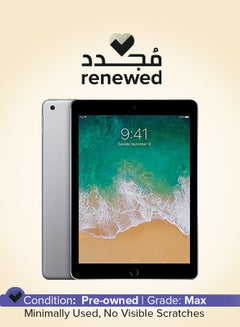 Buy Renewed - iPad 2017 With FaceTime 9.7-Inch 32GB 4G Space Grey in UAE