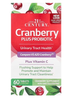 Buy Cranberry Plus Probiotic, 60 Tablets, Packaging May Vary in Saudi Arabia