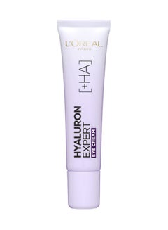 Buy Hyaluron Expert Repluming Moisturizing Eye Cream - White 15ml in UAE