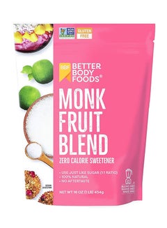 Buy Monk Fruit Blend 0 Calorie Sweetener Use Just Like Sugar 100% Natural 454grams in UAE