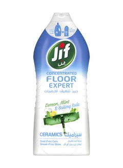 Buy Concentrated Ceramic Floor Expert For Powerful Cleaning Lemon Mint And Baking Soda Streakfree Shine 1500ml in UAE