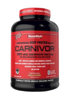 اشتري Carnivor Beef Protein Isolate - Vanilla Caramel - 3.9lbs في الامارات