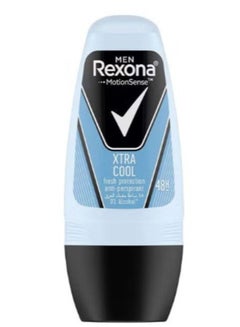 Buy Rexona Men Antiperspirant Deodorant Extra Cool Roll On Clear 50ml in Saudi Arabia