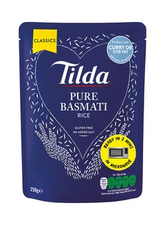 Buy Two minutes Microwave Pure Steamed Basmati Rice 250grams in UAE