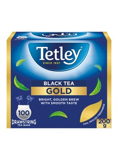 اشتري شاي أسود جولد مكون من 100 كيس 200غم في الامارات