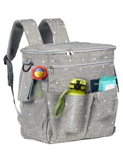 اشتري حقيبة حفاضات أطفال من مادة عالية الجودة مزودة بحزام قابل للتعديل لسهولة الحمل في الامارات