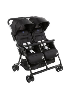 Buy OHlalà Twin Double Stroller Pushchairs - Black in UAE