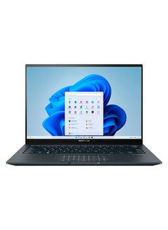 اشتري Zenbook Q420 Laptop With 14.5-Inch Display, Core i7-13700H Processor/16GB RAM/512GB SSD/Intel Iris Xe Graphics/Windows 11 Home English Inkwell Gray في الامارات