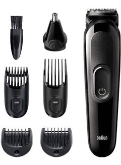 Buy MGK3220 6-In-1 Face And Head Multi-Grooming Kit Black in Saudi Arabia