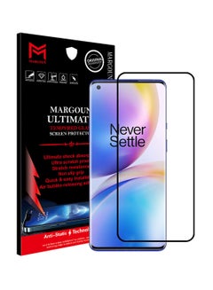 Buy OnePlus 8 Pro Screen Protector No Bubble High Definition Clear Film Anti Scratch Anti Dust Screen Protector Clear in UAE