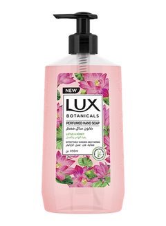 Buy Botanicals Perfumed Hand Wash With Lotus And Honey 250ml in Saudi Arabia