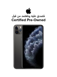اشتري Certified Pre Owned - iPhone 11 Pro With FaceTime Space Gray 256GB 4G LTE -International Version في الامارات