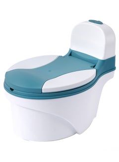 Buy Potty Training Seat With Pee Guard And Removable Bowl - Green in Saudi Arabia