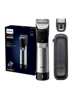 Buy Beard Trimmer 9000 Prestige BT9810/13, 2 Years Warranty Black/Silver in UAE