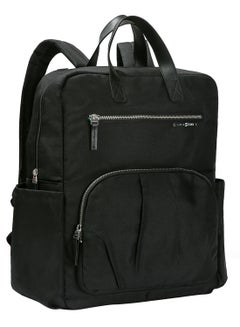 Buy Manhattan Diaper Bag With Stroller Hooks And Nappy Changing Mat - Black in Saudi Arabia