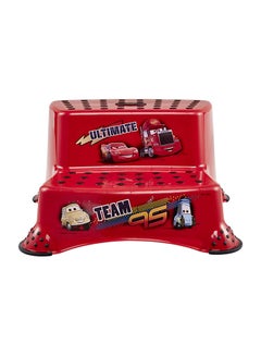 Buy Anti-Slip Disney Car Design Double Step Stool in Saudi Arabia