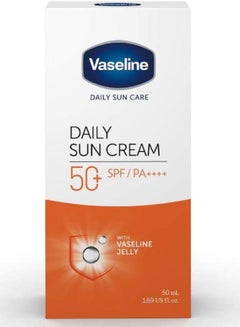 Buy Daily Sun Cream With SPF 50 White 50ml in Saudi Arabia