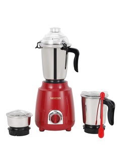 Buy 3-In-1 Powerful Mixer Grinder 750 W KNB6206B Red/Silver in Saudi Arabia