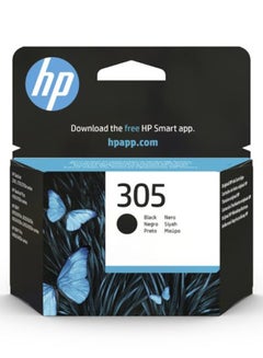 Buy 305 Original Ink Cartridge Black | Works with HP Deskjet 2300, 2700, Hp Deskjet Plus Series 4100, Hp Envy 6010 Series, Hp Deskjet Envy Pro 6400 Series Black in UAE