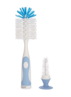 Buy Bottle & Nipple Cleaning Brush Blue in Saudi Arabia