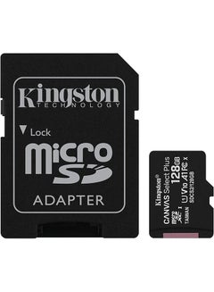 اشتري بطاقة كانفاس سيلكت بلس مايكرو SD مزودة بمحول 128 GB في الامارات