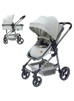 Buy Pro - 2 in 1 Stroller - Grey in Saudi Arabia