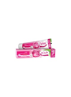 Buy Fem USA Rose Hair Removal Cream | For Sensitive Skin | 100% Natural Rose Ingredients & Avocado Oil | Soft & Nourished Skin 90.0grams in Egypt