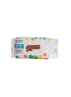 Buy Ultra Soft Scented wet wipes - 80 Wipes White in Egypt