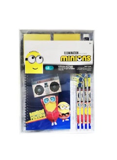 Buy Minions Stationery Set 16Pcs Multicolour in Saudi Arabia