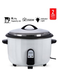 Buy Automatic Rice Cooker 8 L 2500 W OMRC2431 White in UAE