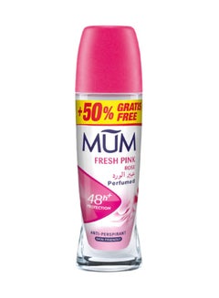 Buy Deodorant Roll-on Fresh Pink Rose multicolor 75ml in UAE